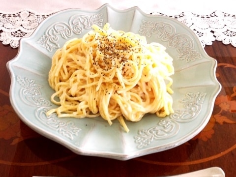 ♡濃厚♡クリームチーズパスタ